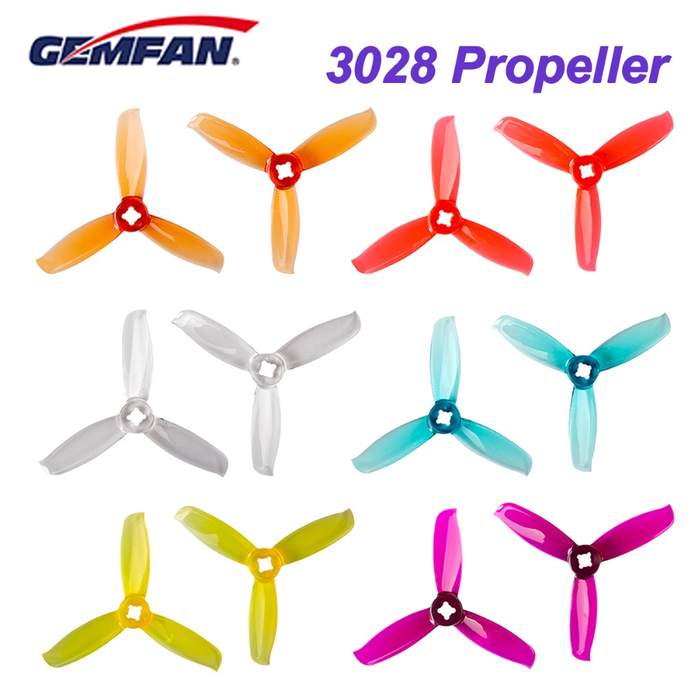 Rc Helicopter Blade - 10 pares/20 peças gemfan windancer 3028