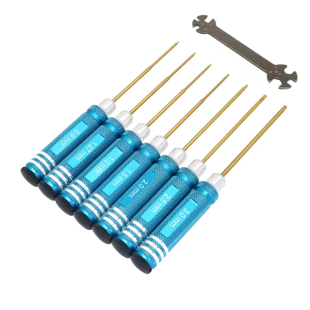 Conjunto de 7 Peças de Chaves  - Rc Helicopter Tool Kit avaliação e preço