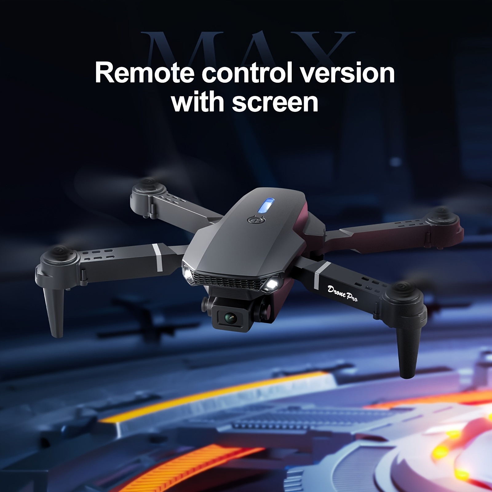 Drone Dobrável E88 PRO MAX Atu - Rc Helicopter Case avaliação e preço
